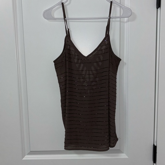 Gimmicks by BKE tank top. Bedazzled on the back. Size small. - Picture 1 of 6